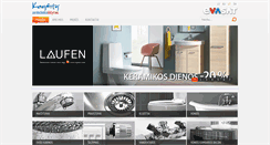 Desktop Screenshot of komfortas.net